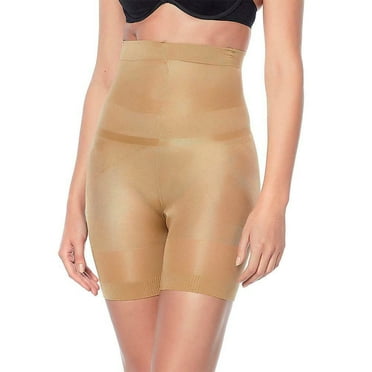 Ladies/Womens Waist Bum & Thigh slimmer shorts Black or Nude S13 